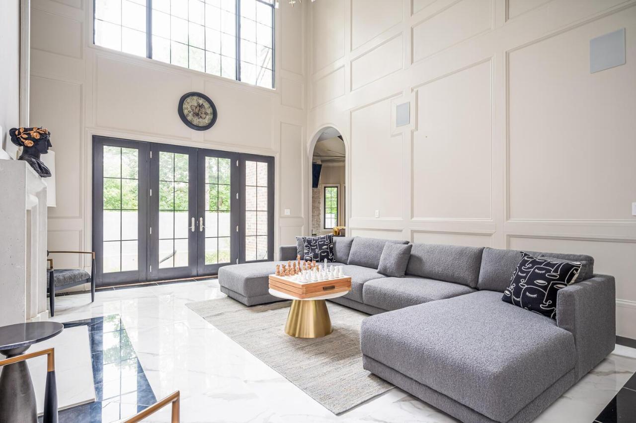 Adams Mansion, 10K Sqft, 7Bd/7Ba, 15Min To Airport Villa Atlanta Exterior photo